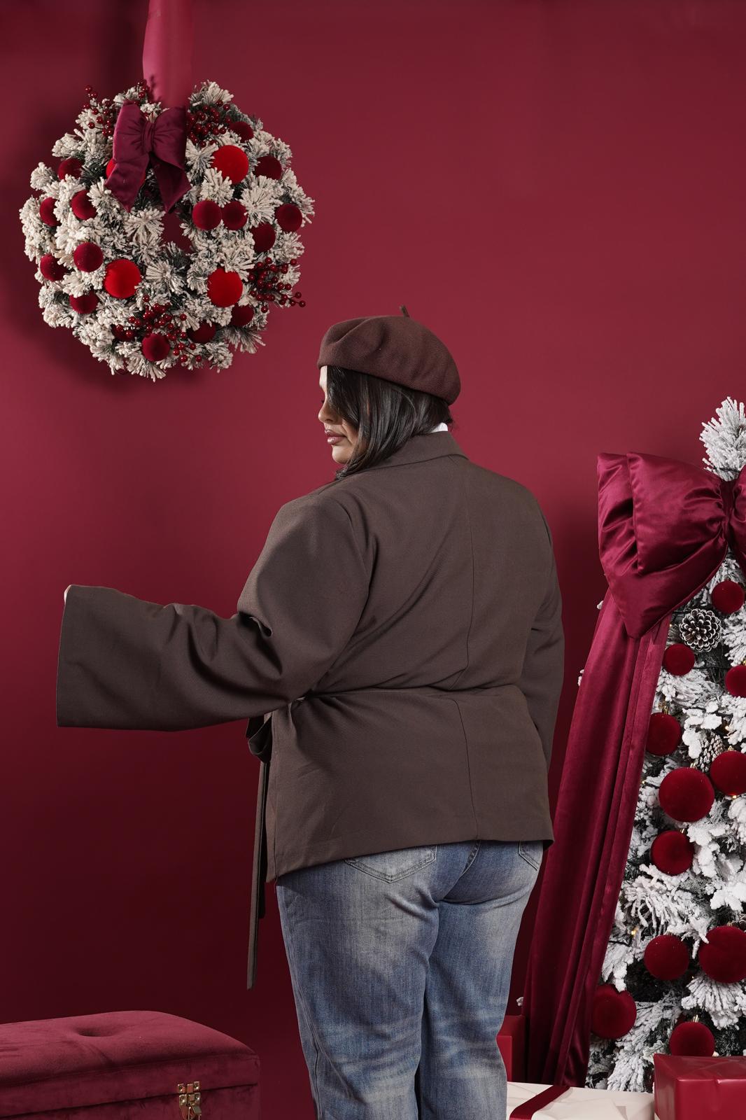 Giacca Bruna marrone