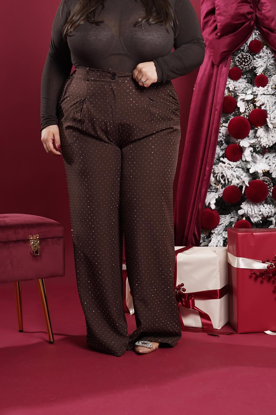 Pantalone Stella Marrone