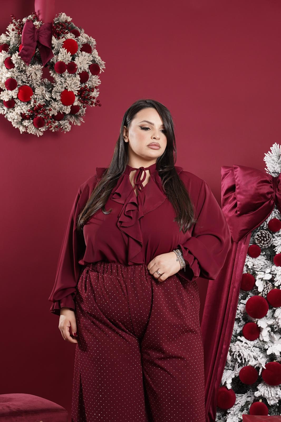 Camicia Bonton bordeaux