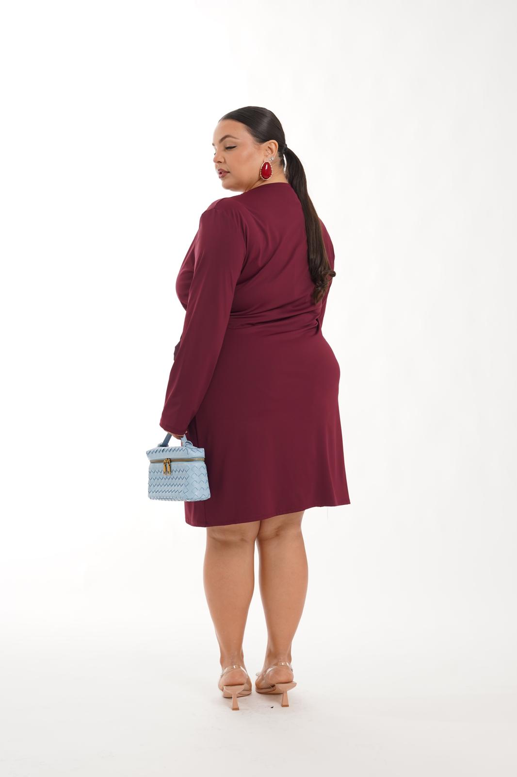 Dress Ilaria bordeaux