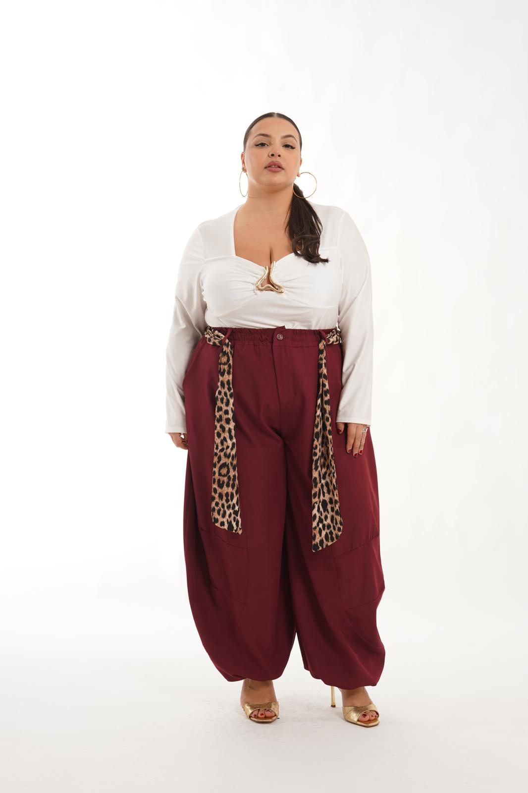 Pantalone Shyra bordeaux