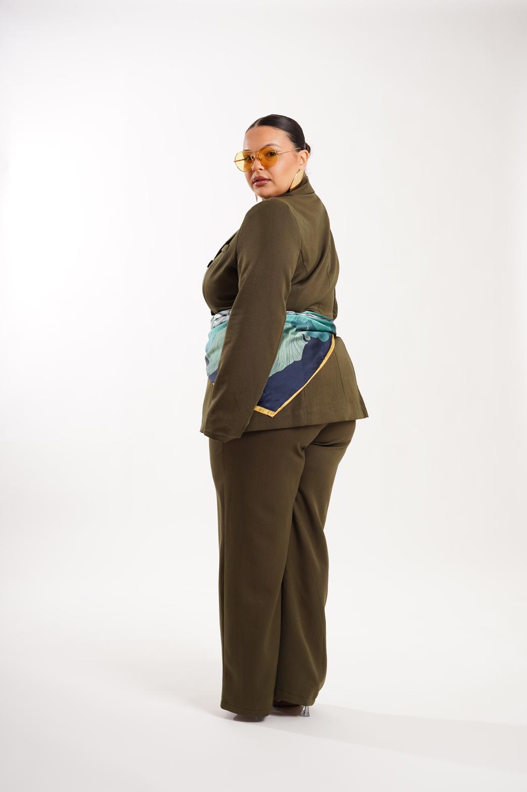 Tailleur Carla verde 070