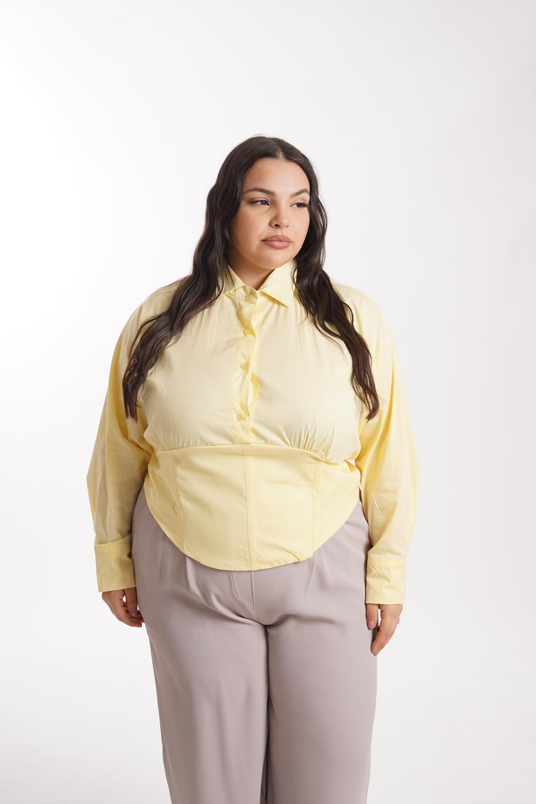 Camicia Amabile 9246 giallo