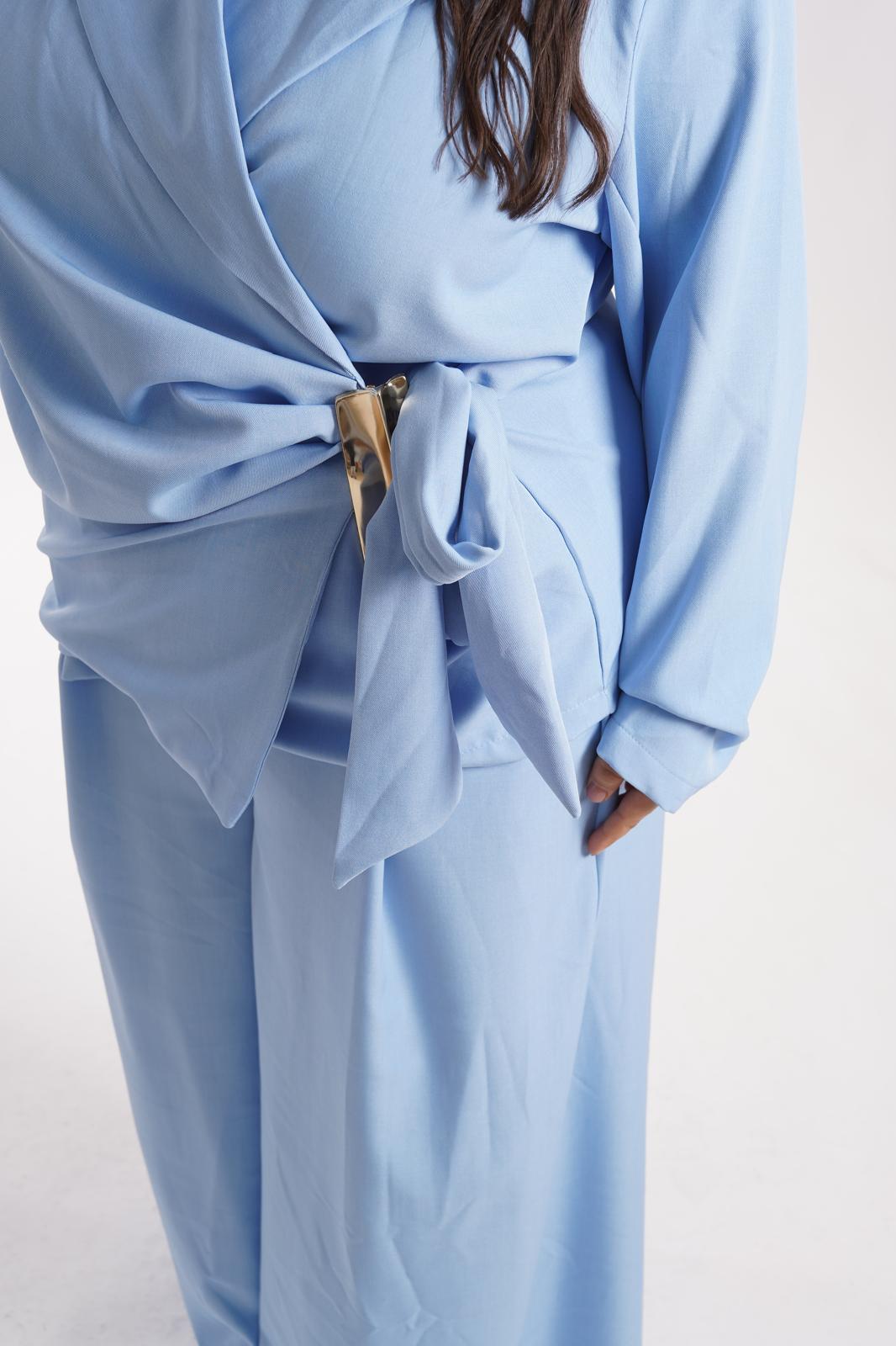 Coordinato Amanda azzurro