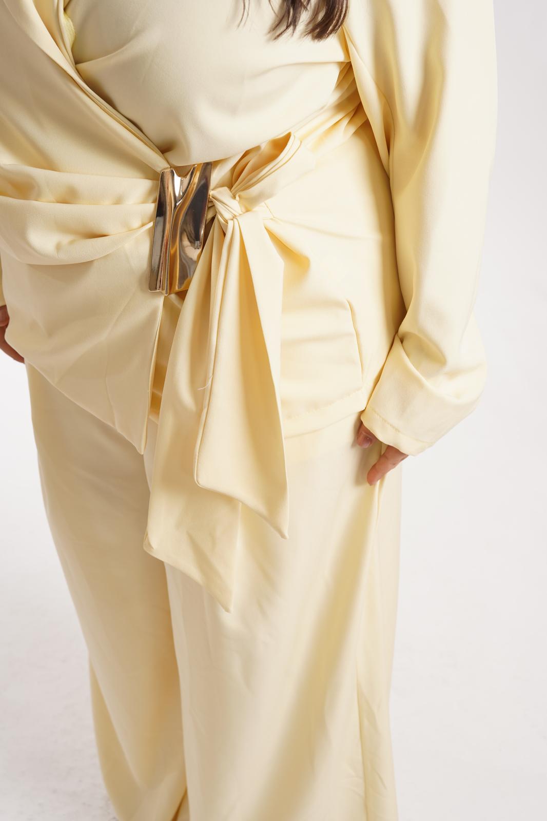 Coordinato Amanda giallo