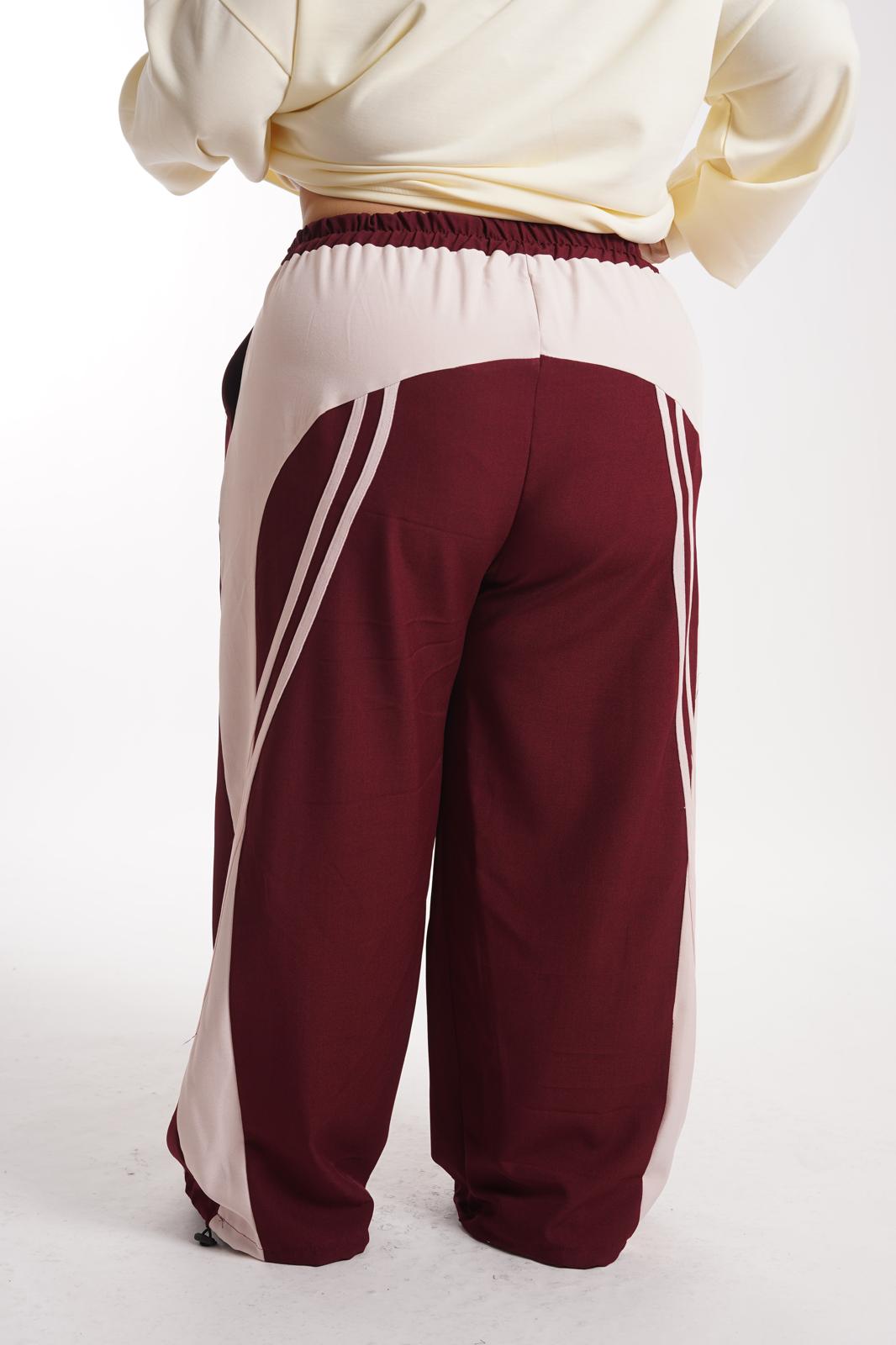 Pantalone Georgia bordeaux