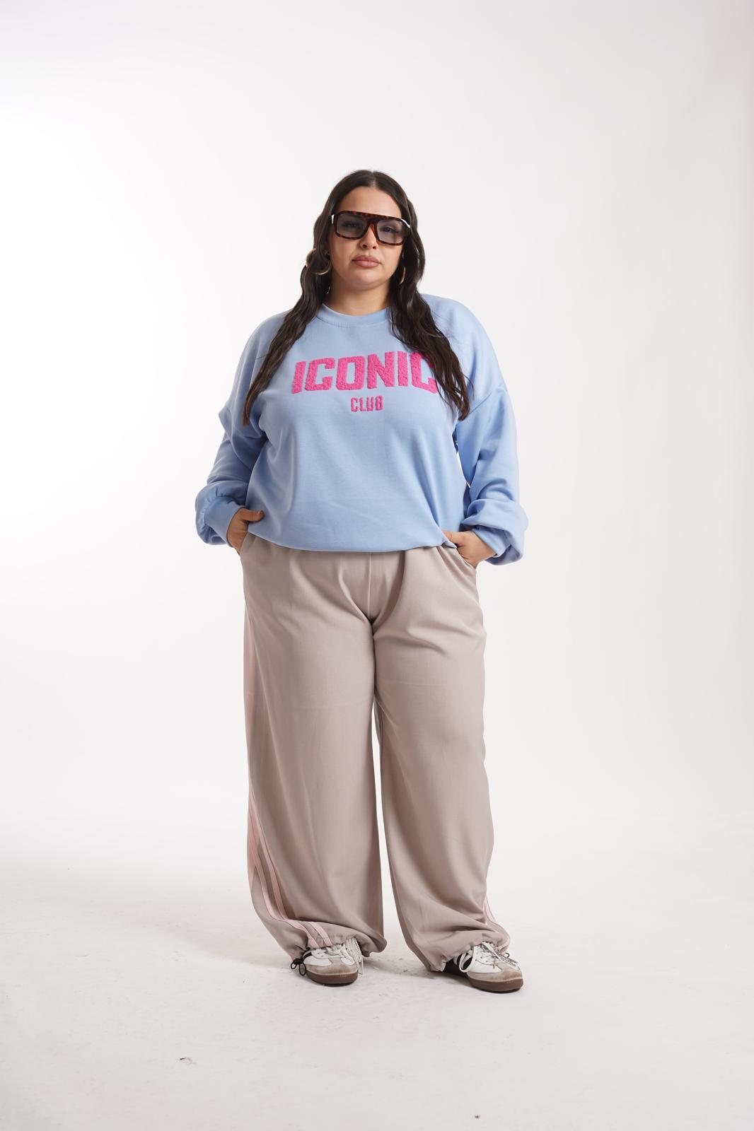 Pantalone Georgia tortora