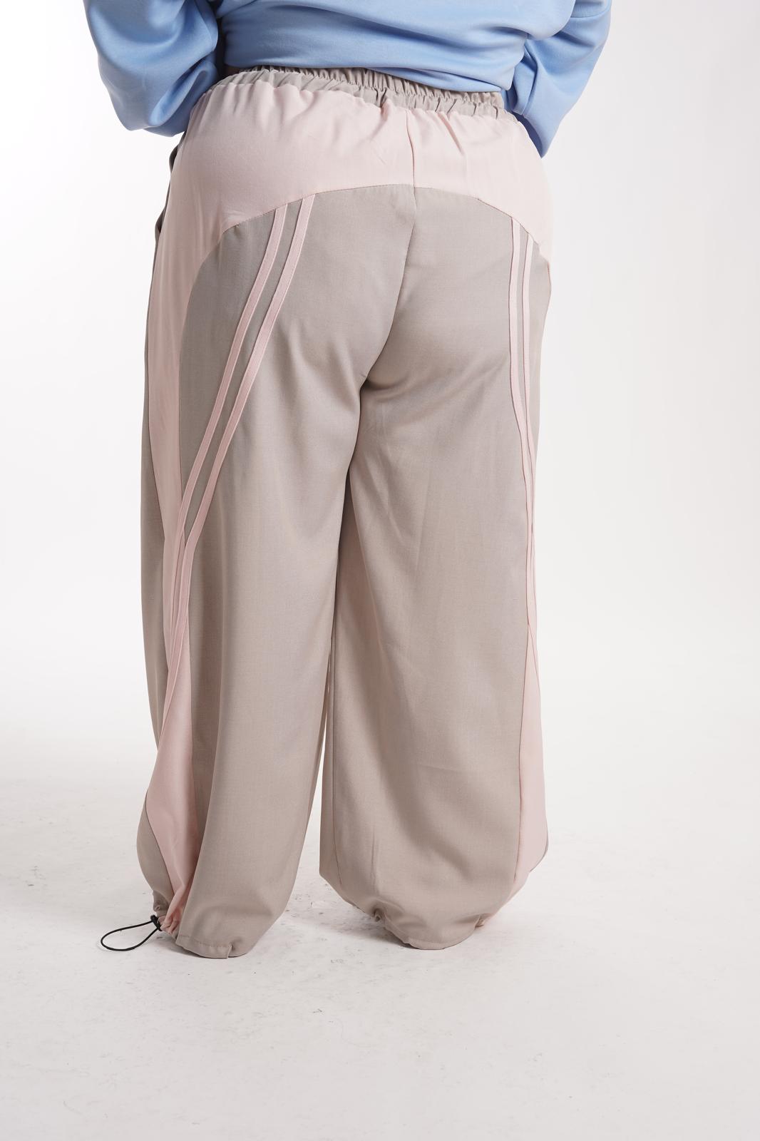 Pantalone Georgia tortora