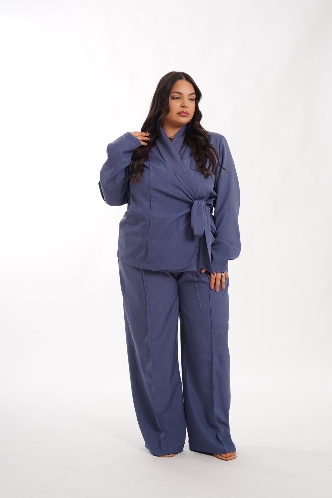 Tailleur Corinne ceruleo