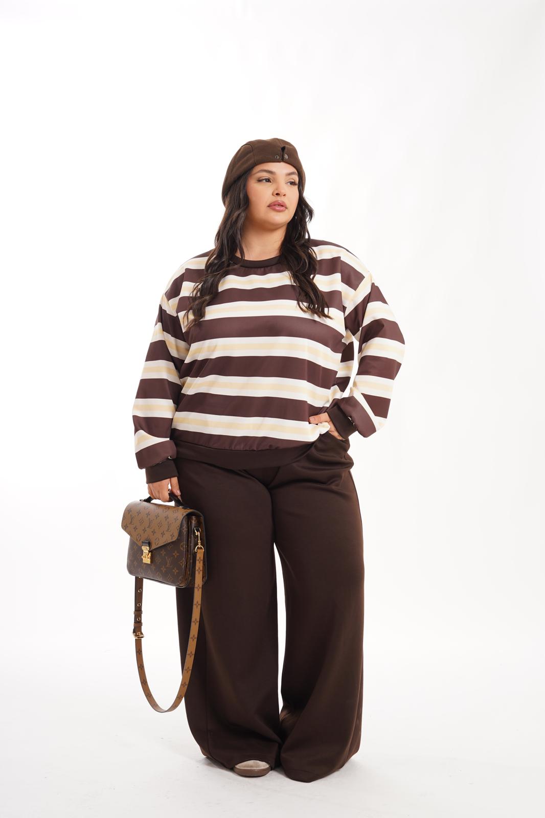 coordinato Ines marrone