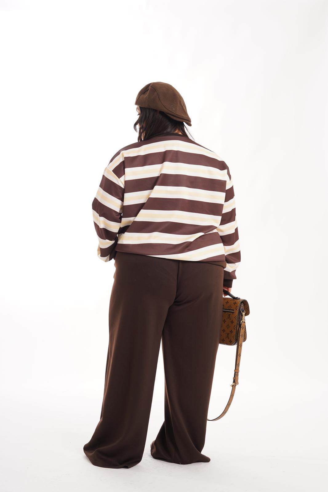 coordinato Ines marrone