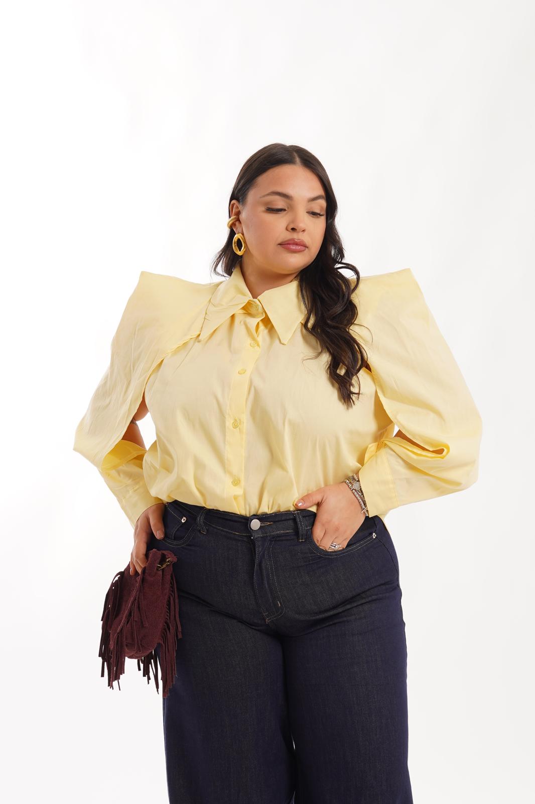 Camicia Leroy giallo