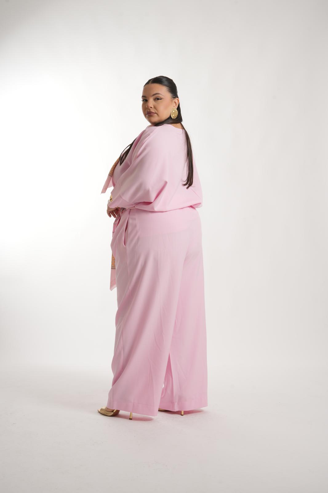 Coordinato Foulard rosa