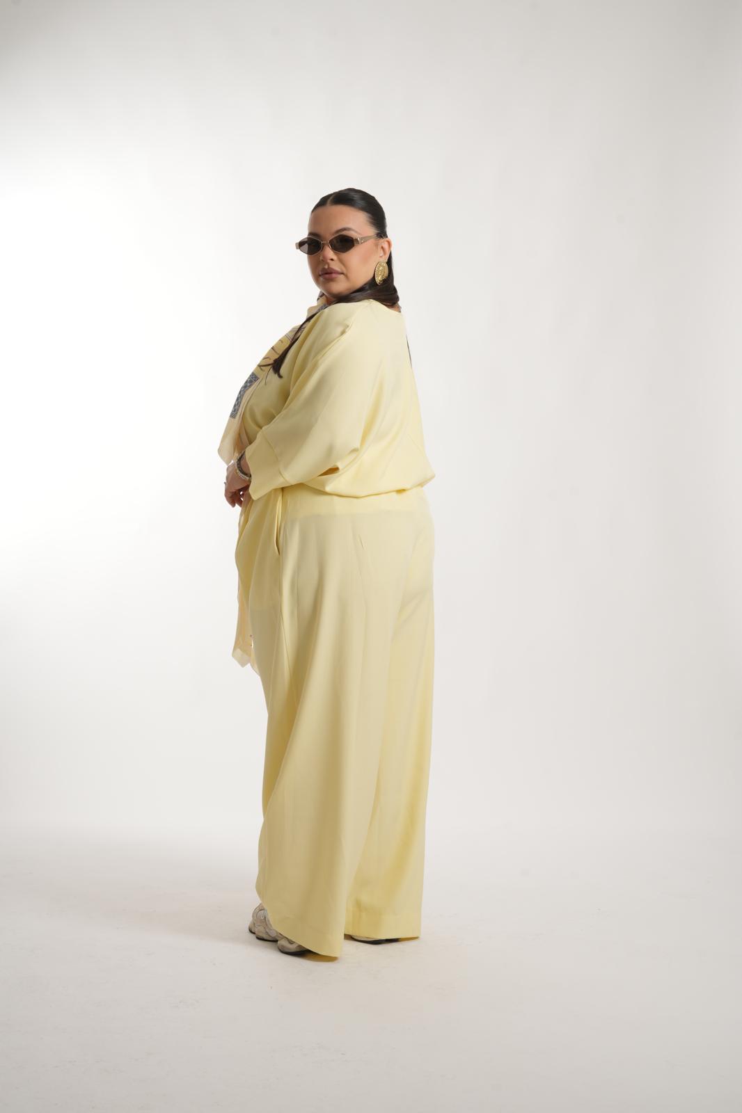 Coordinato Foulard giallo