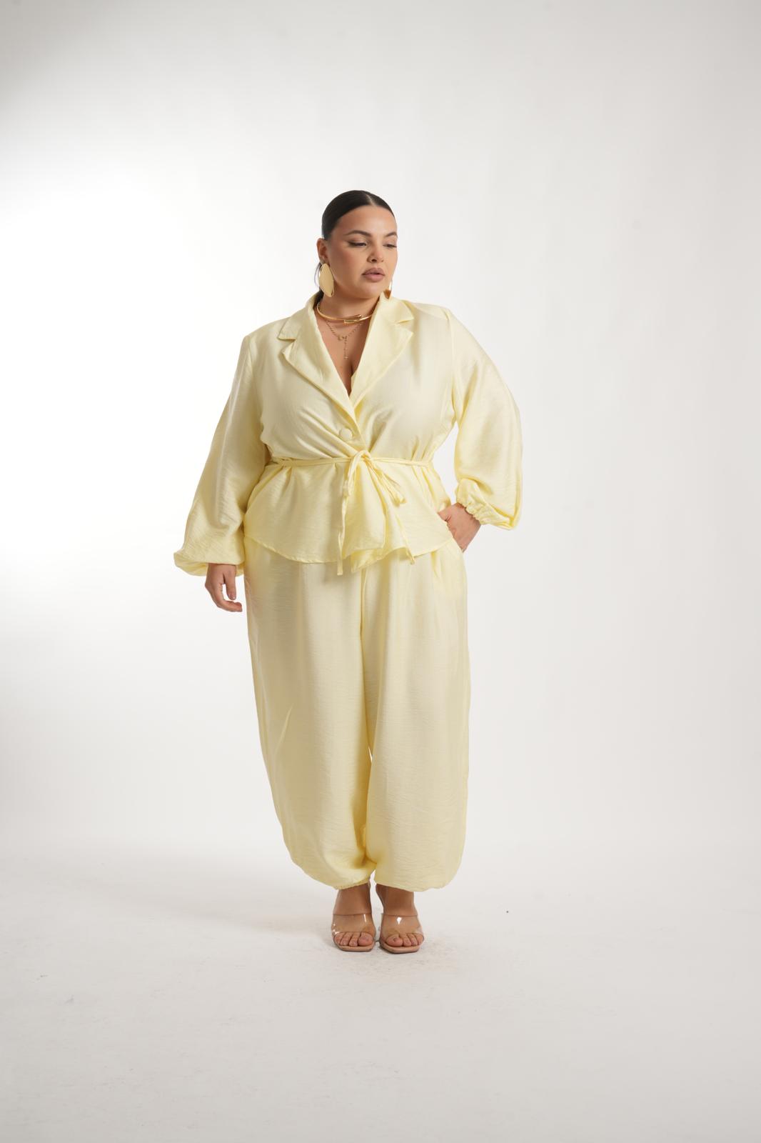 Tailleur Primavera giallo