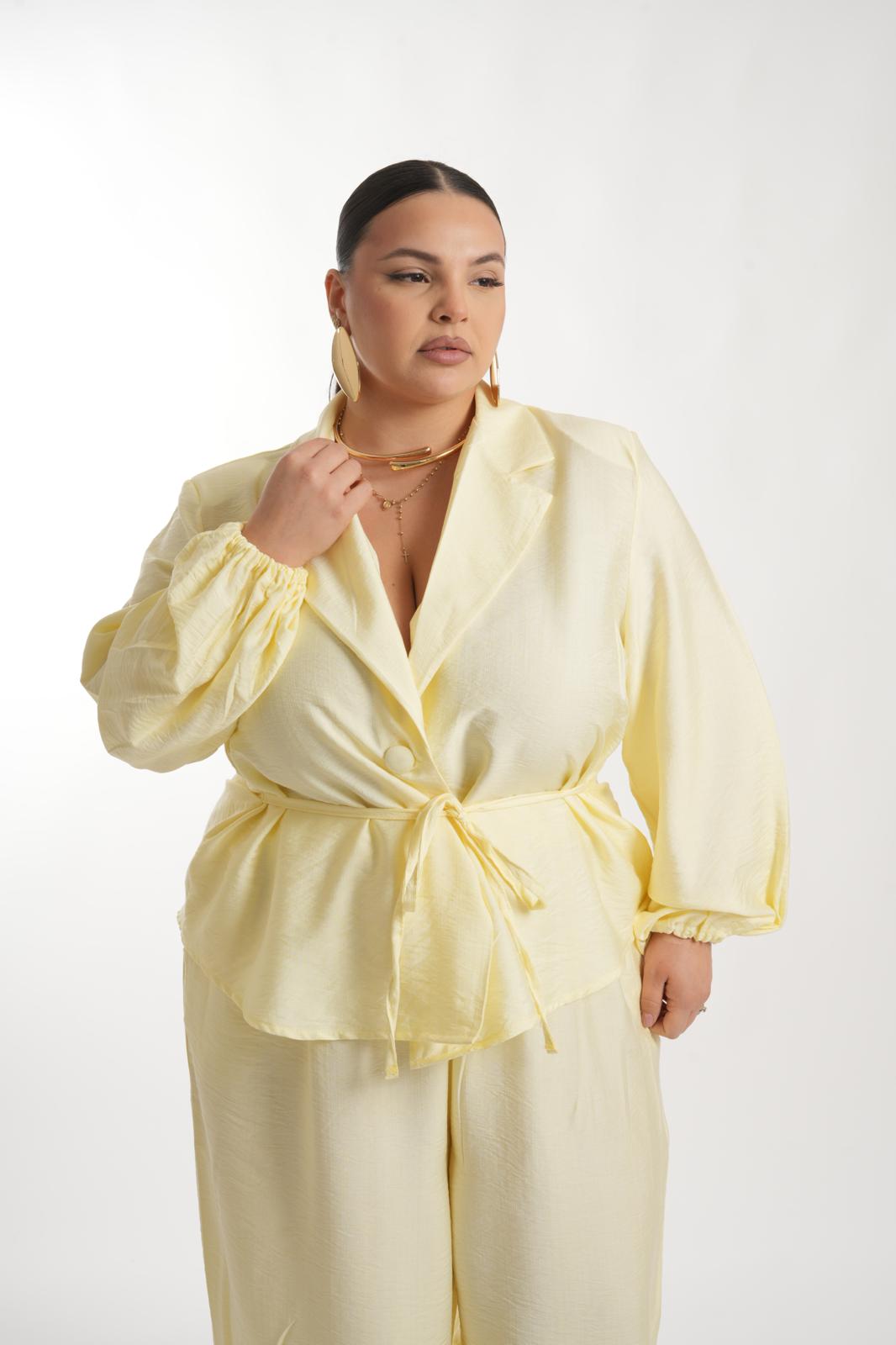 Tailleur Primavera giallo