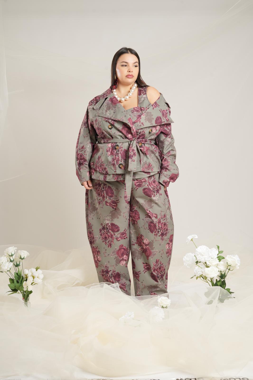 Trench Jane Verde Militare