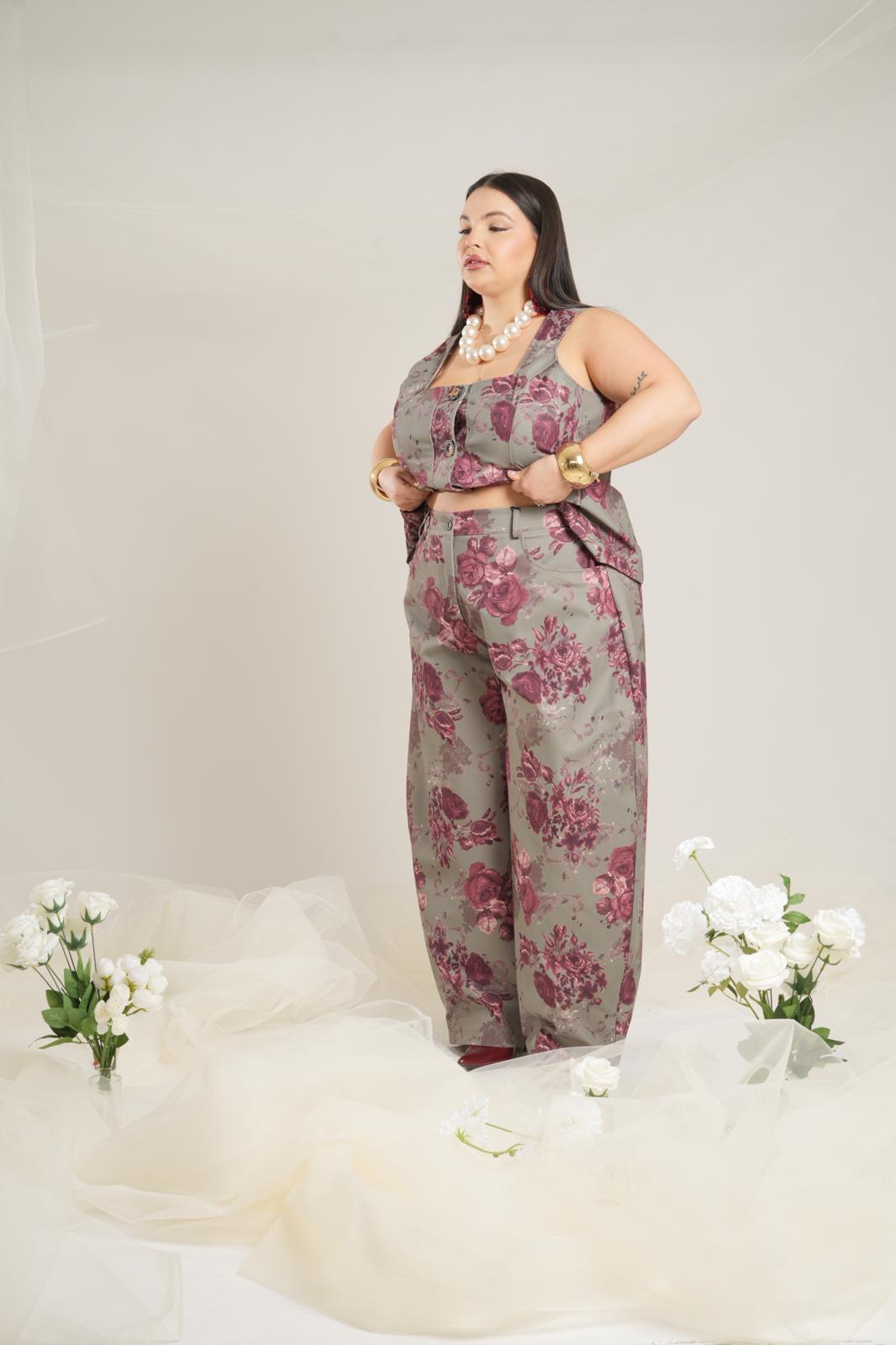 Pantalone Jane Verde Militare