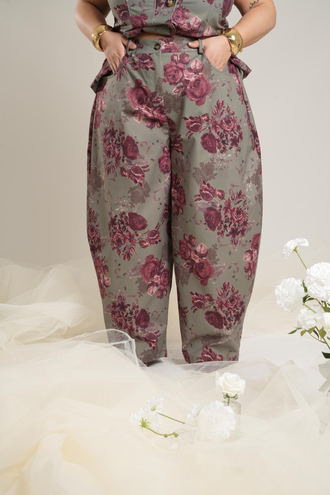 Pantalone Jane Verde Militare