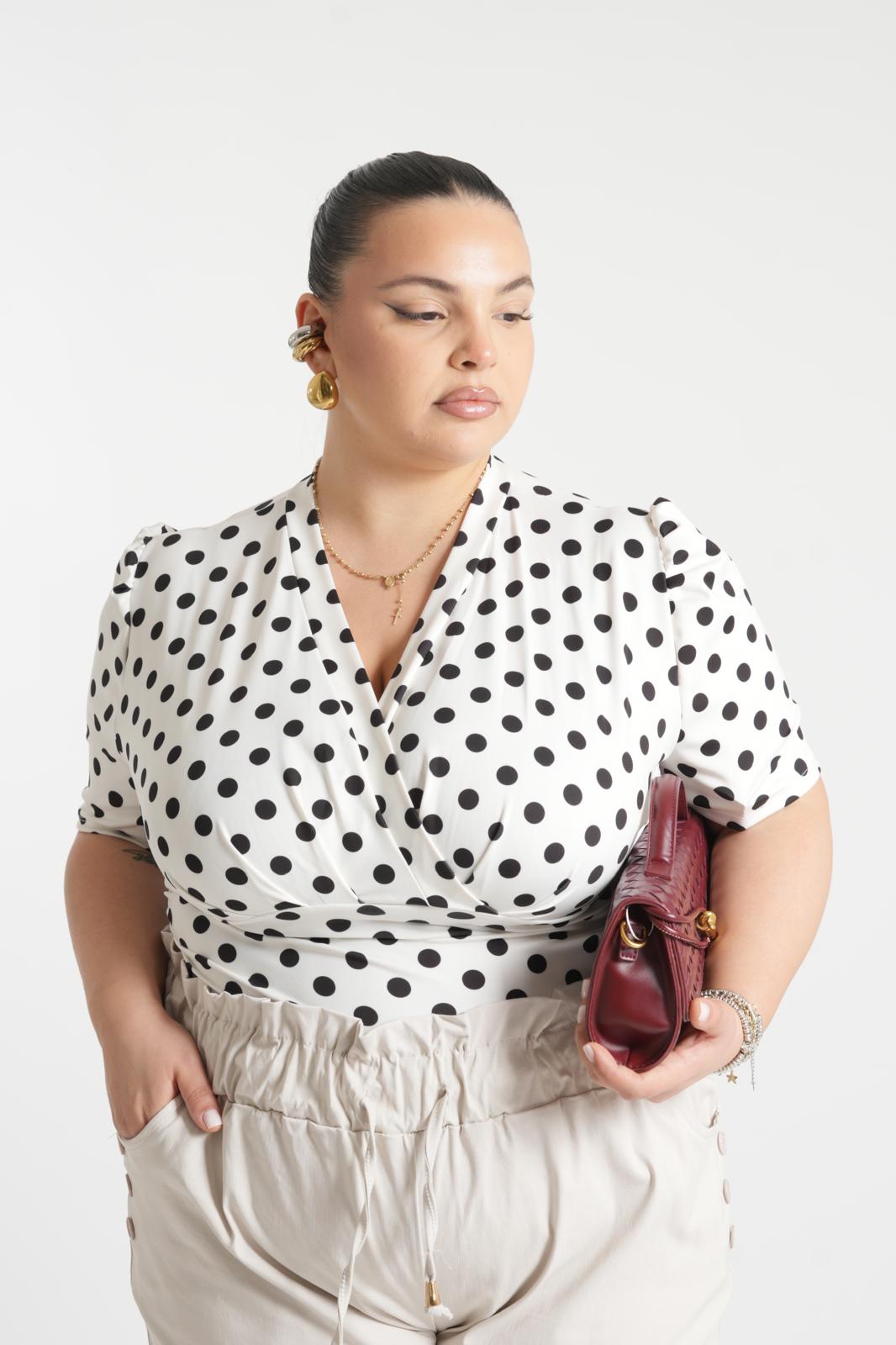 Body Princess A Pois Bianco