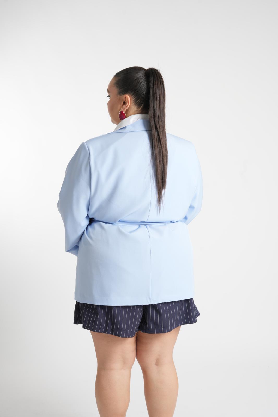 Giacca Bruna Azzurra