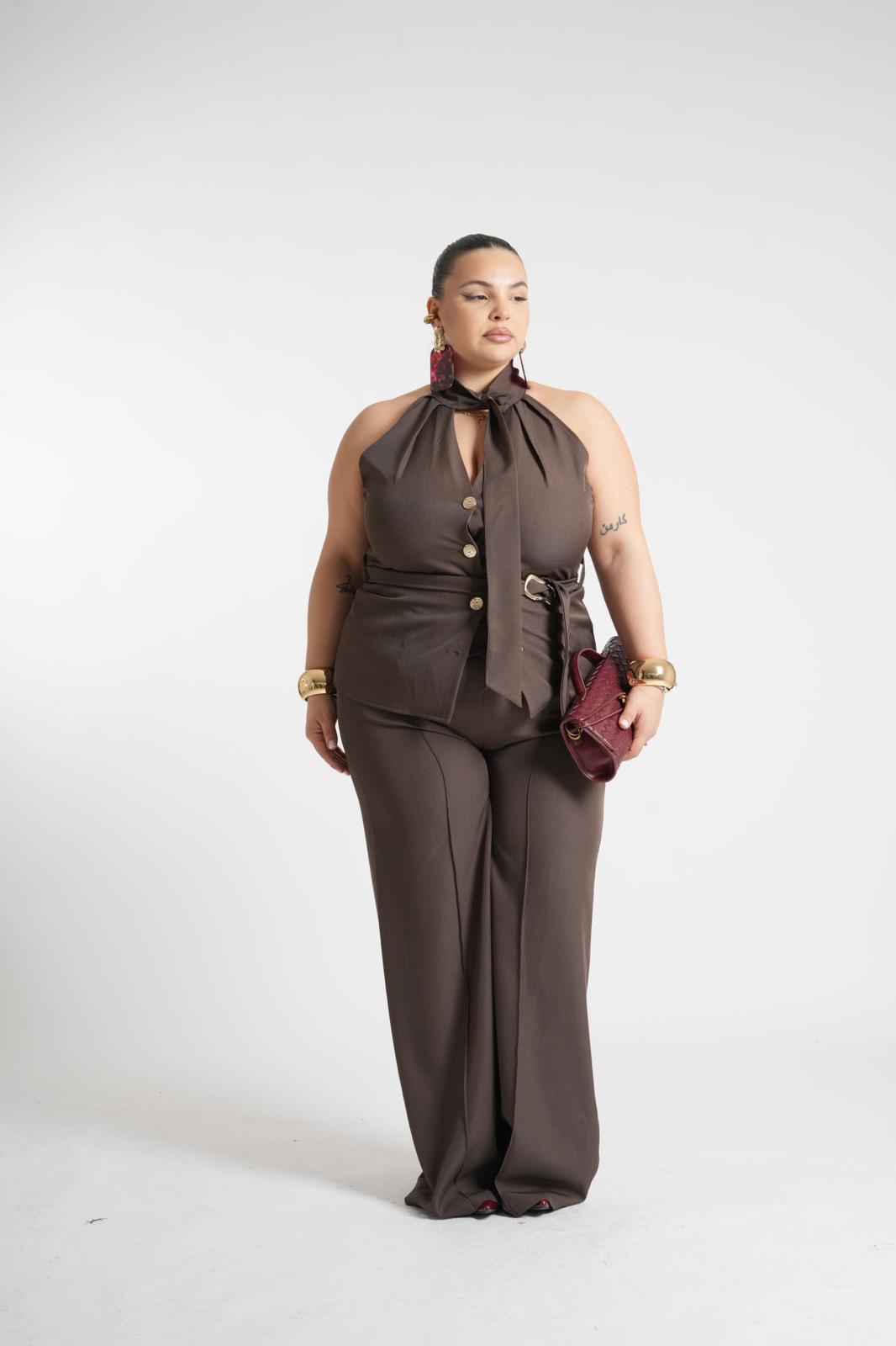 Pantalone Incrocio marrone