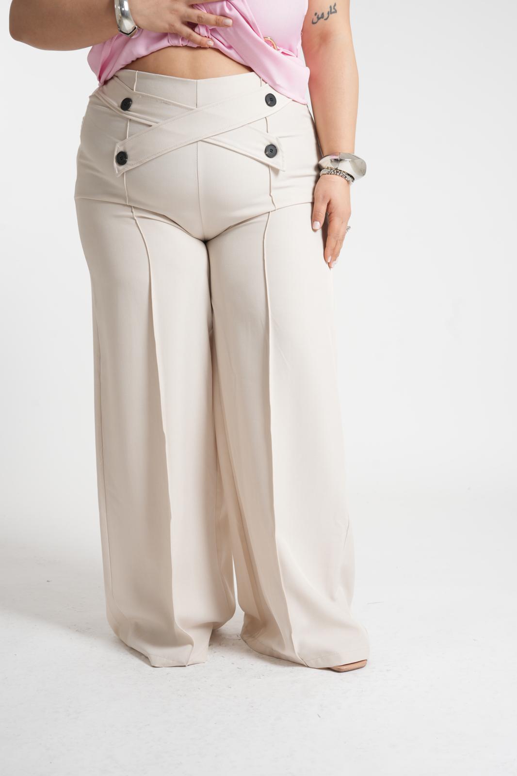 Pantalone Imcrocio Panna