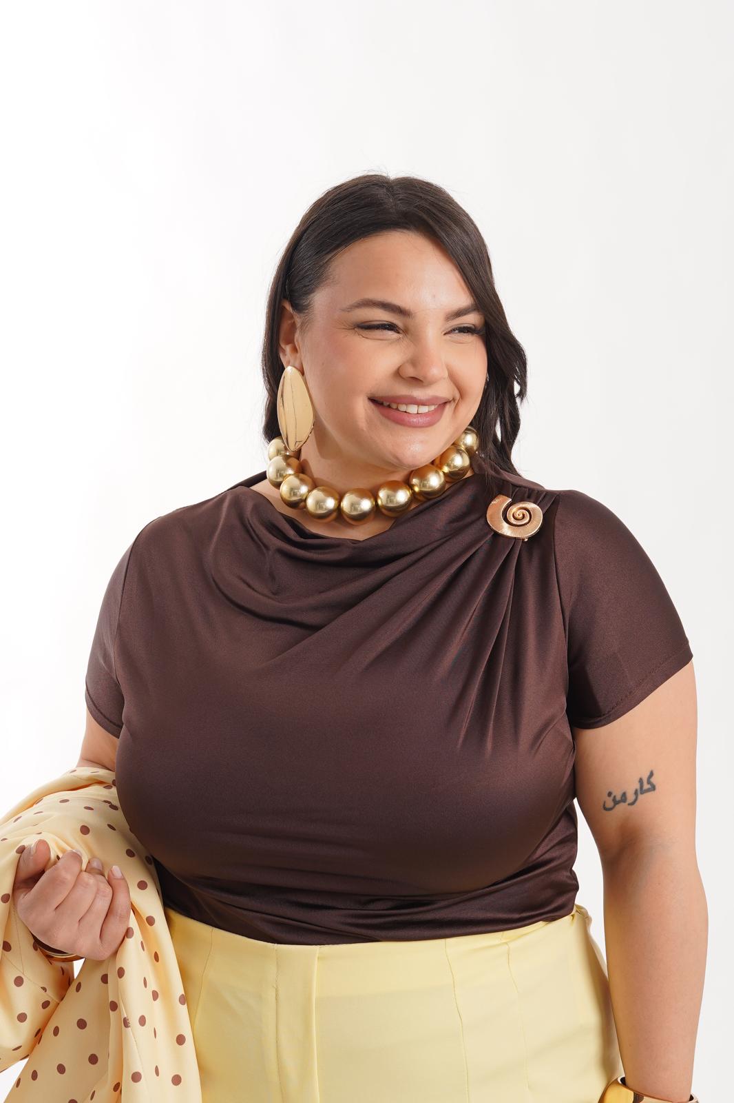 Maglia Uragan Marrone