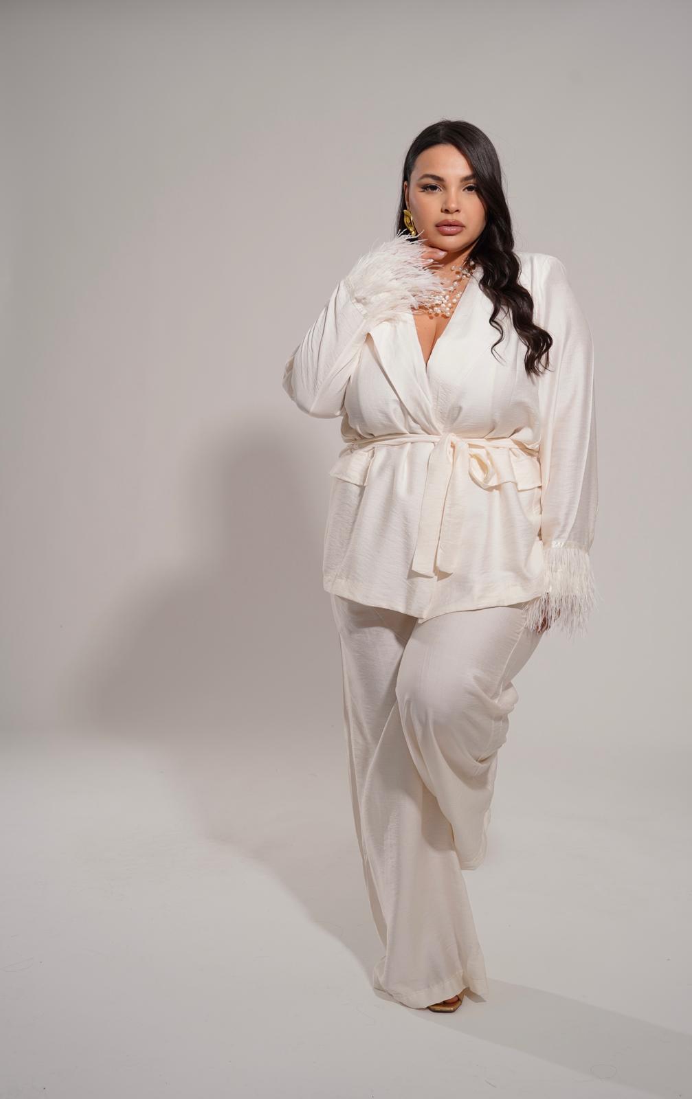 Tailleur Belly Bianco