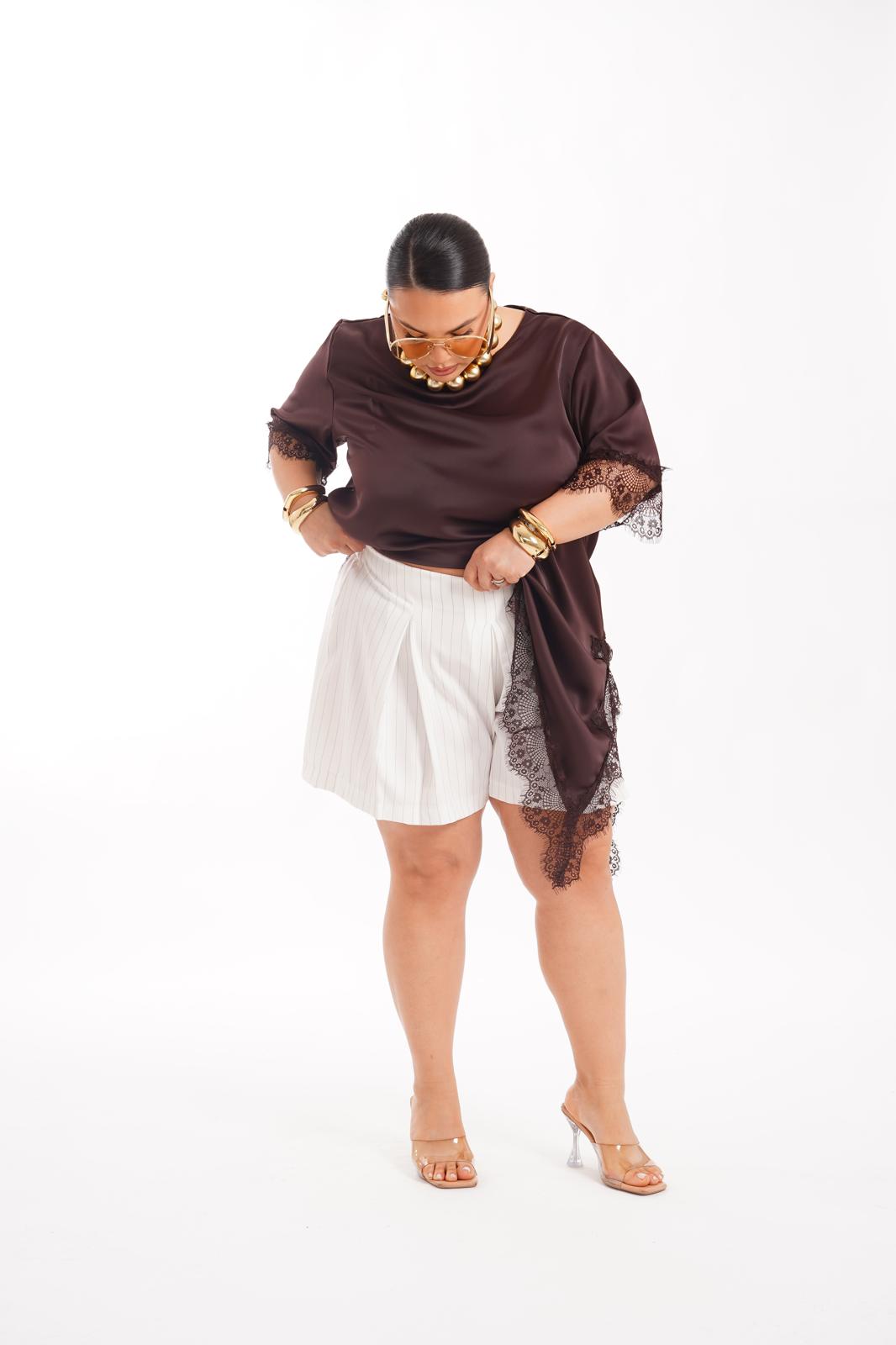 Pantagonna Emprendetor Gessato Bianco