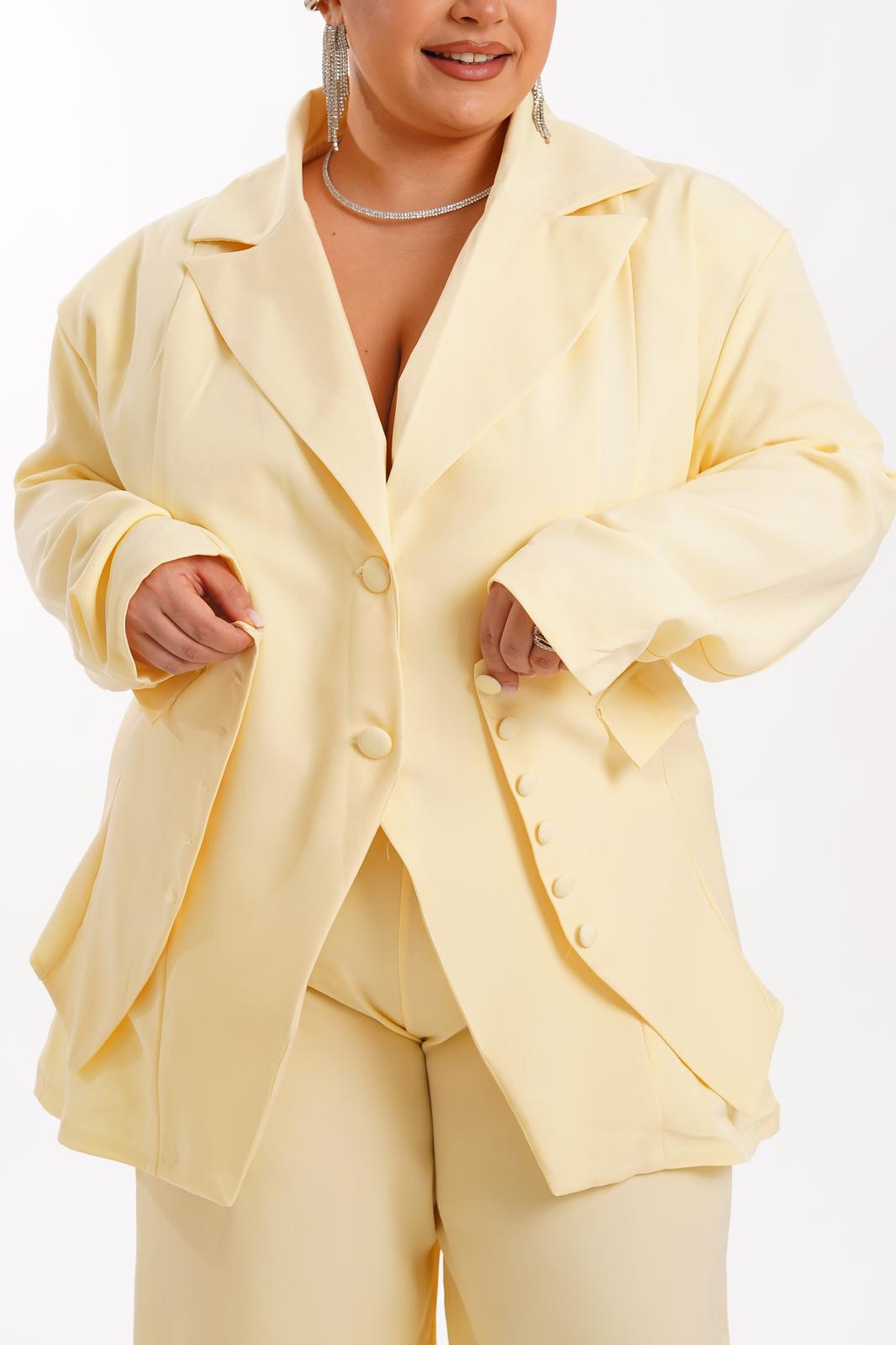Tailleur Silhouette Giallo