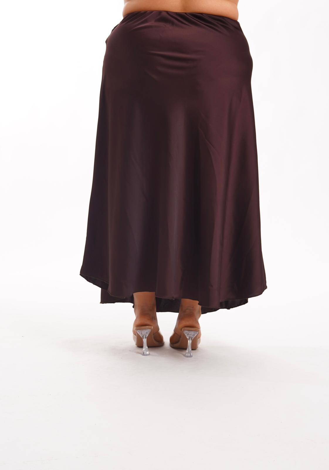 Gonna Satine Marrone