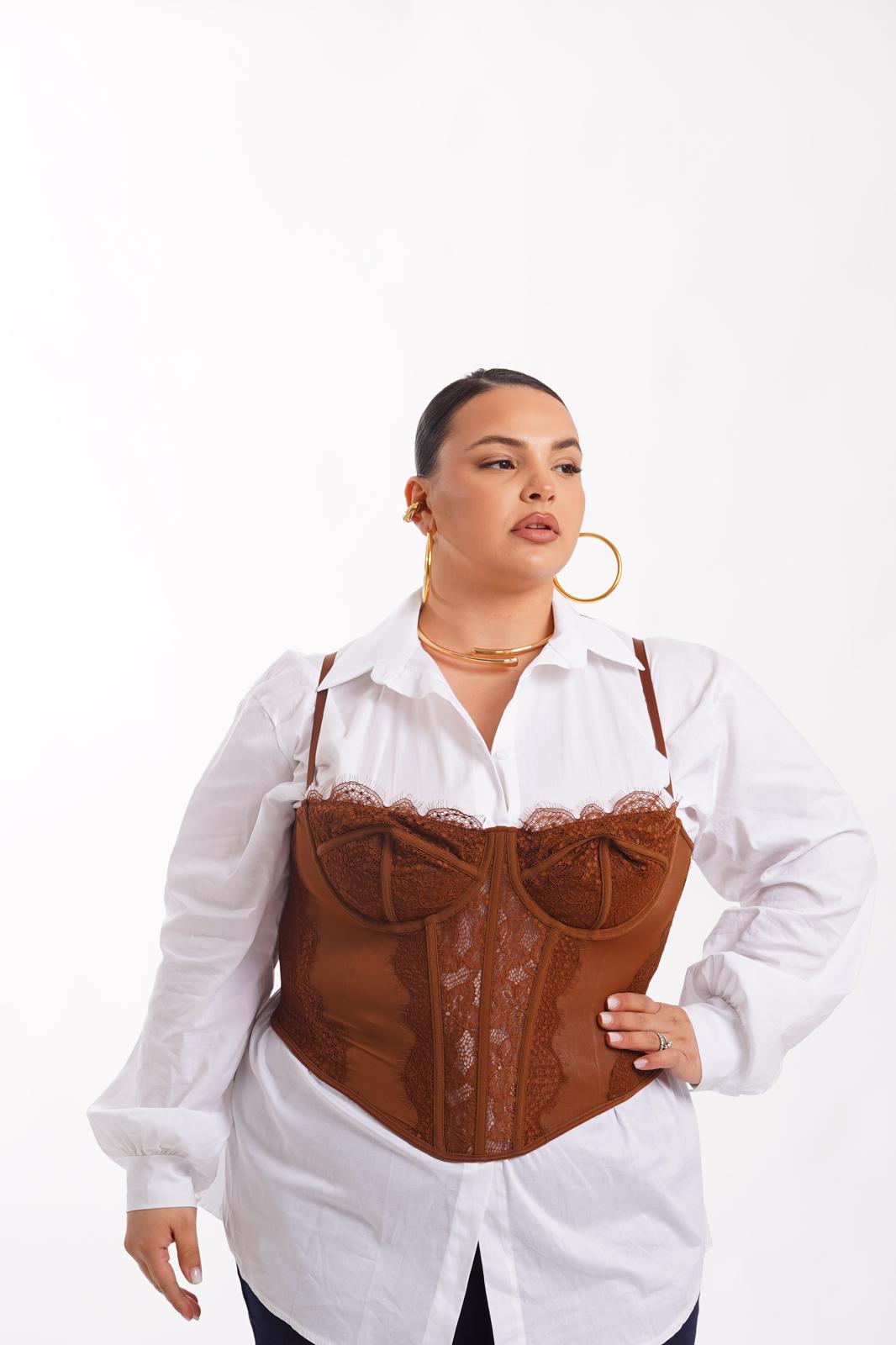 Corsetto Angel Marrone