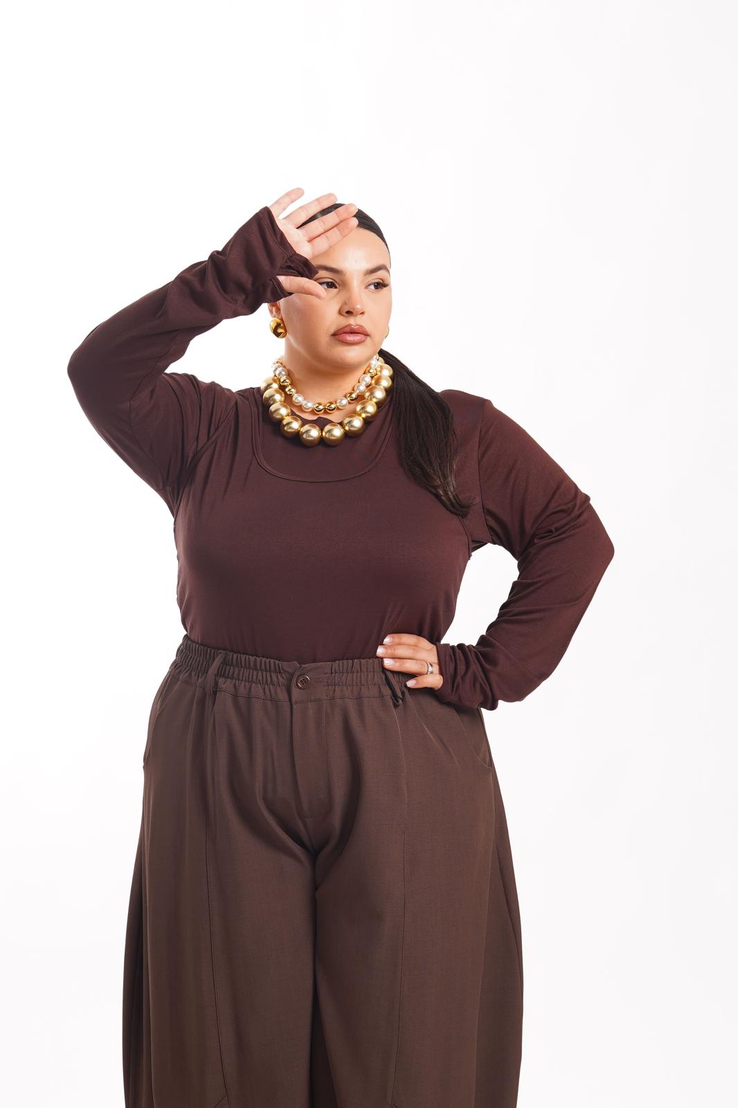 Maglia Colombia Marrone