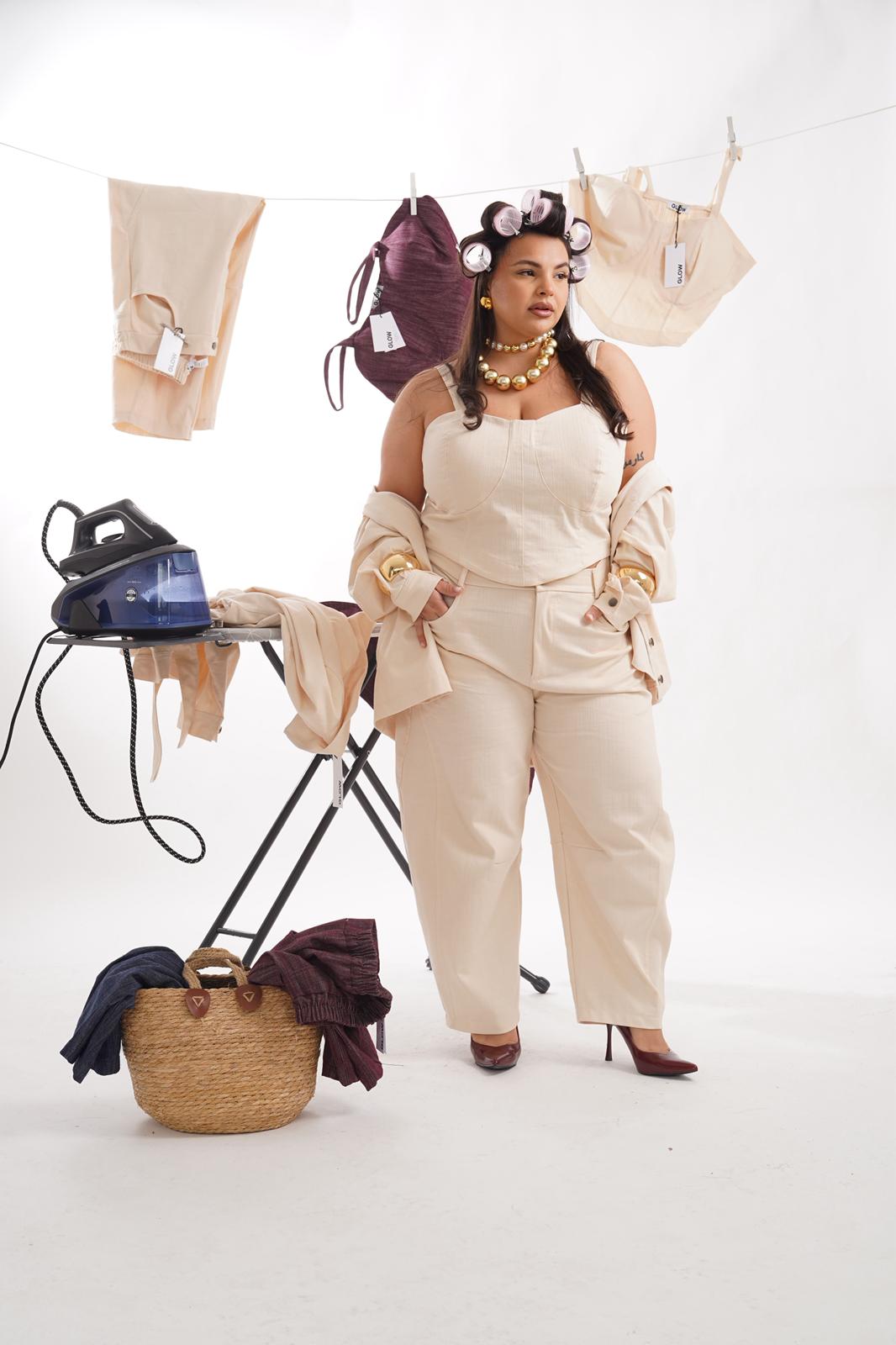 Top Denim Addicted Panna