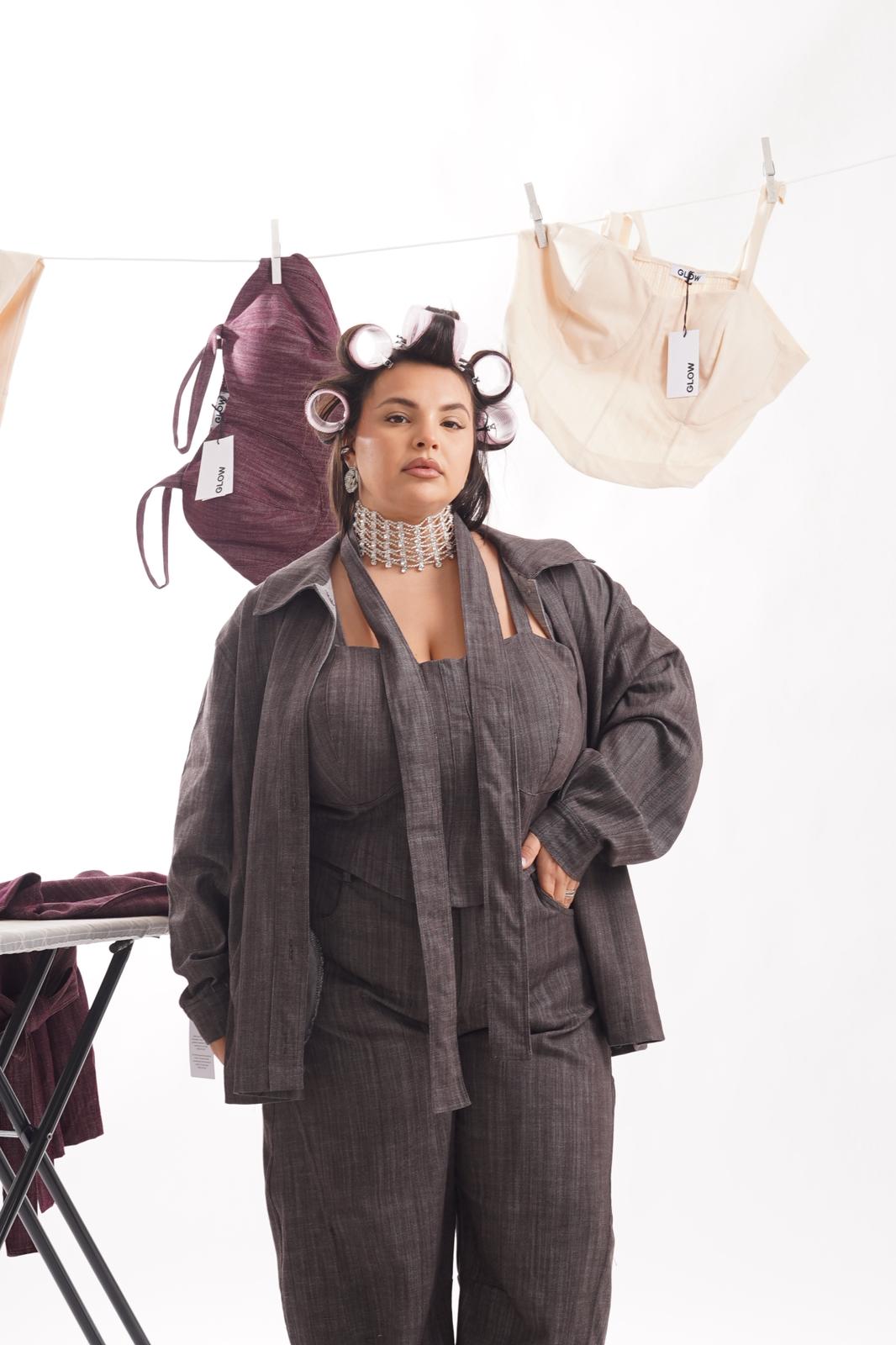 Camicia Denim Addicted Grigio