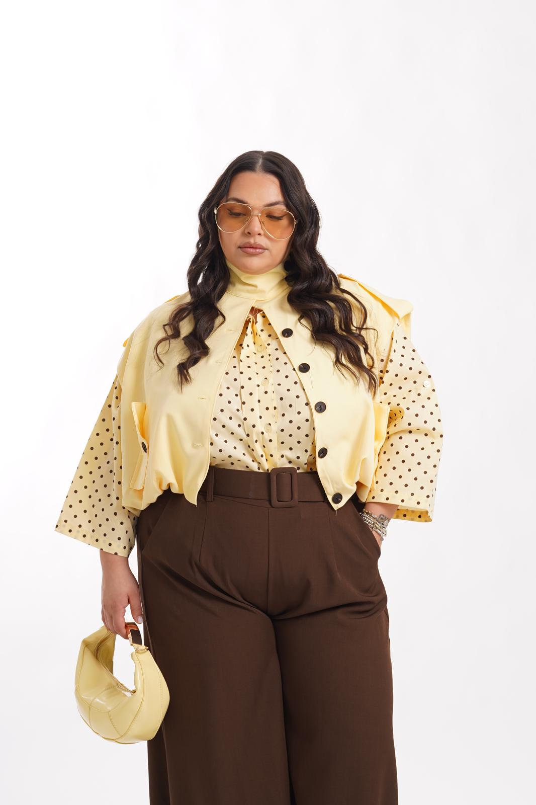 Gilet Candy Giallo