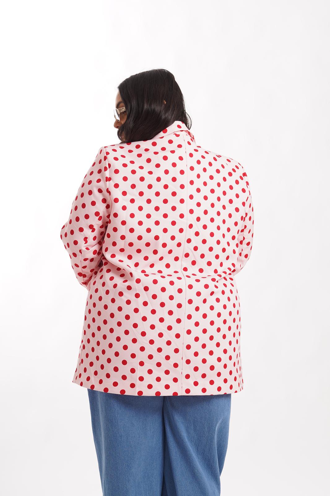 Giacca Pois Mely Rosa