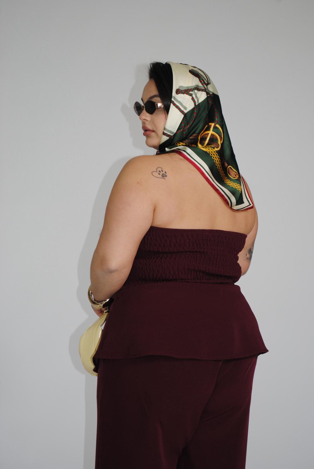 Coordinato Unica Woman Bordeaux