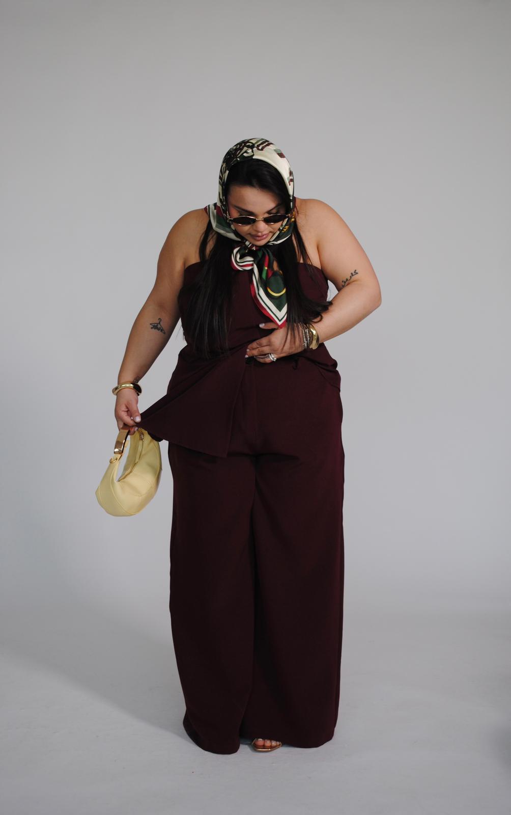 Coordinato Unica Woman Bordeaux