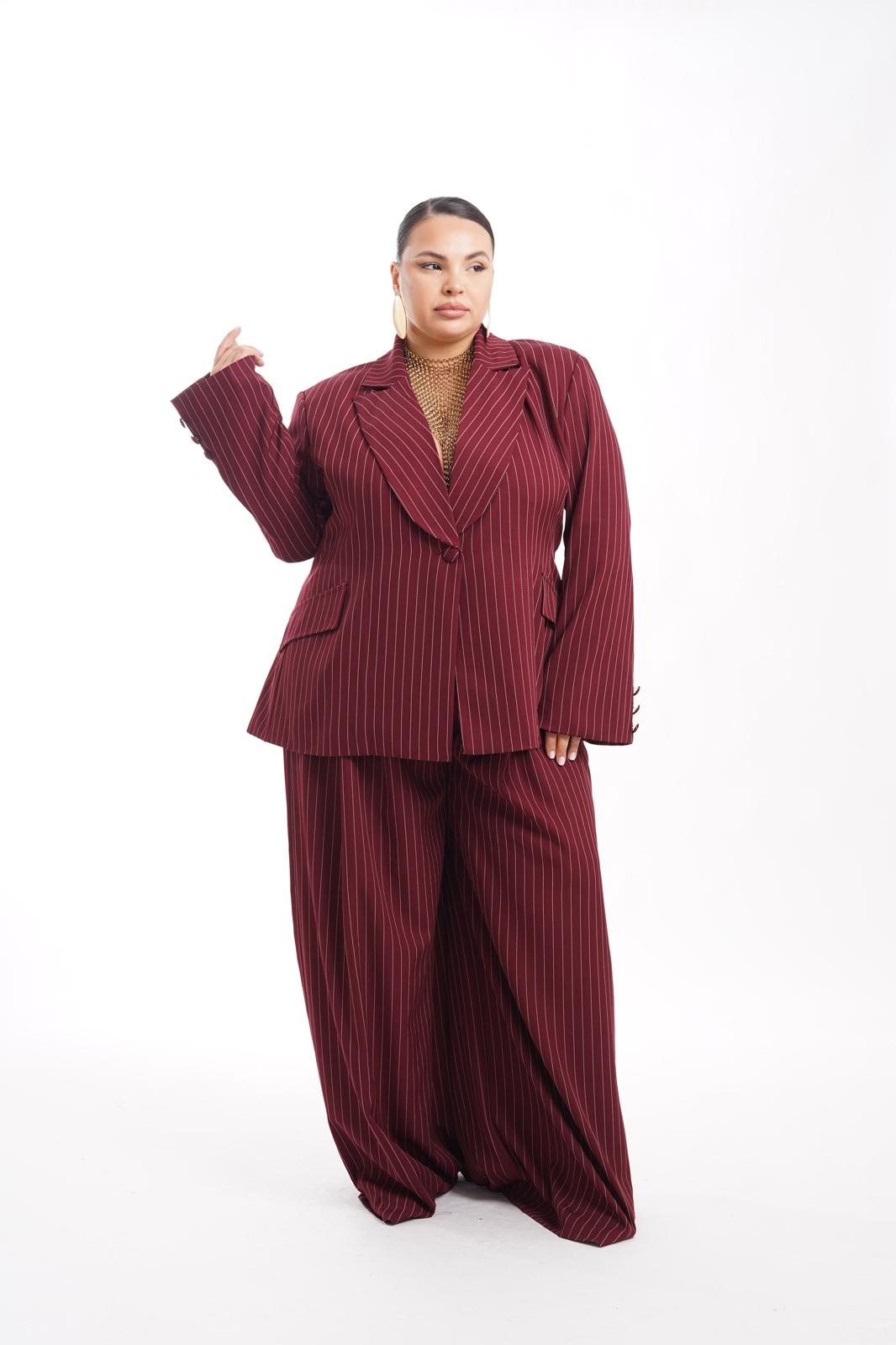 Pantalone Sophie Bordeaux