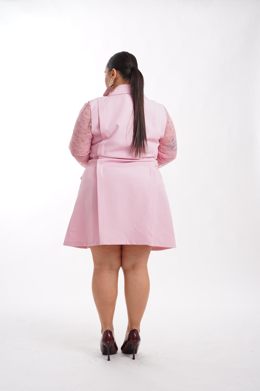 Dress A Giacca Morena Rosa