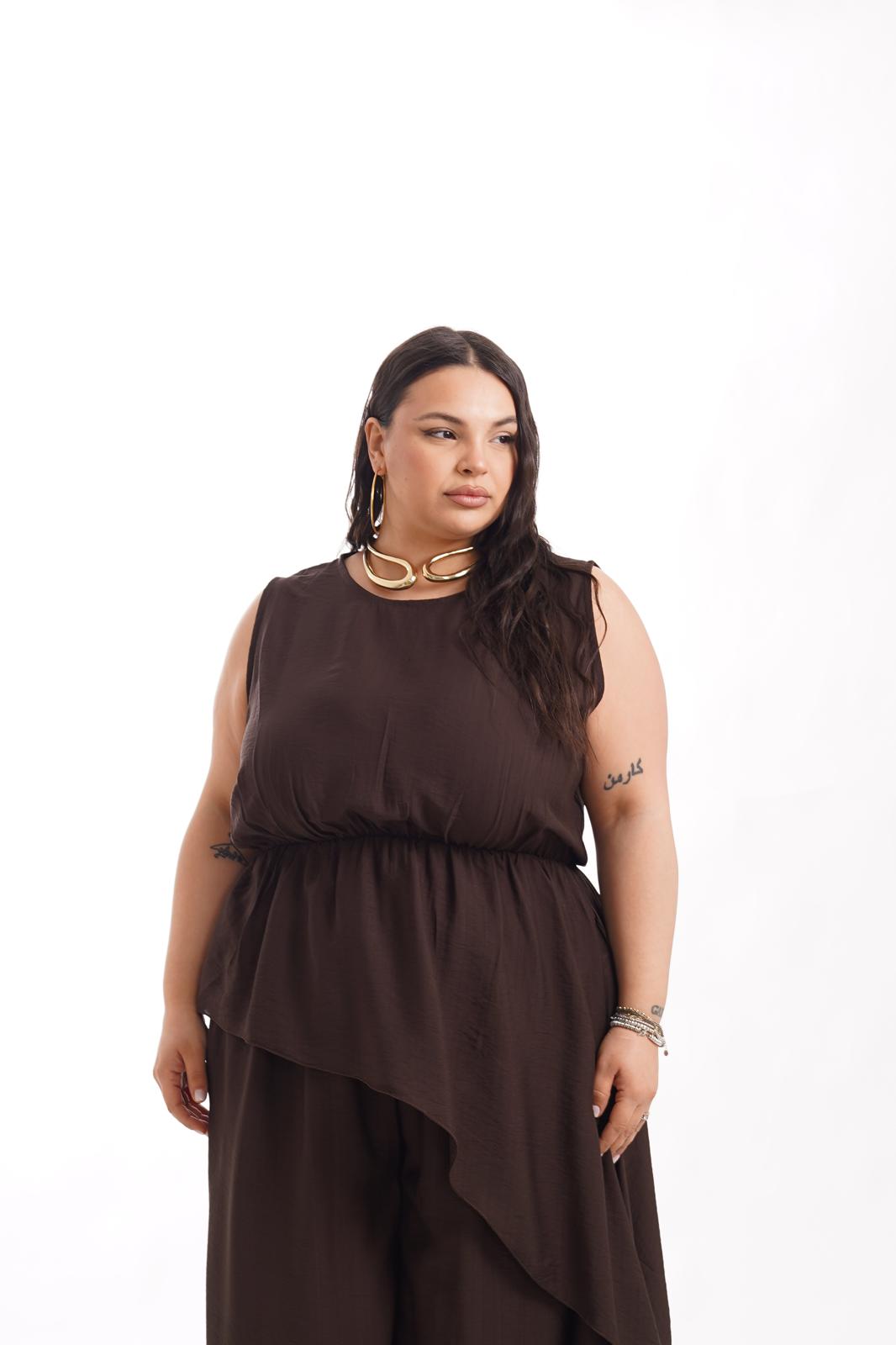 Maglia Clotilde Marrone