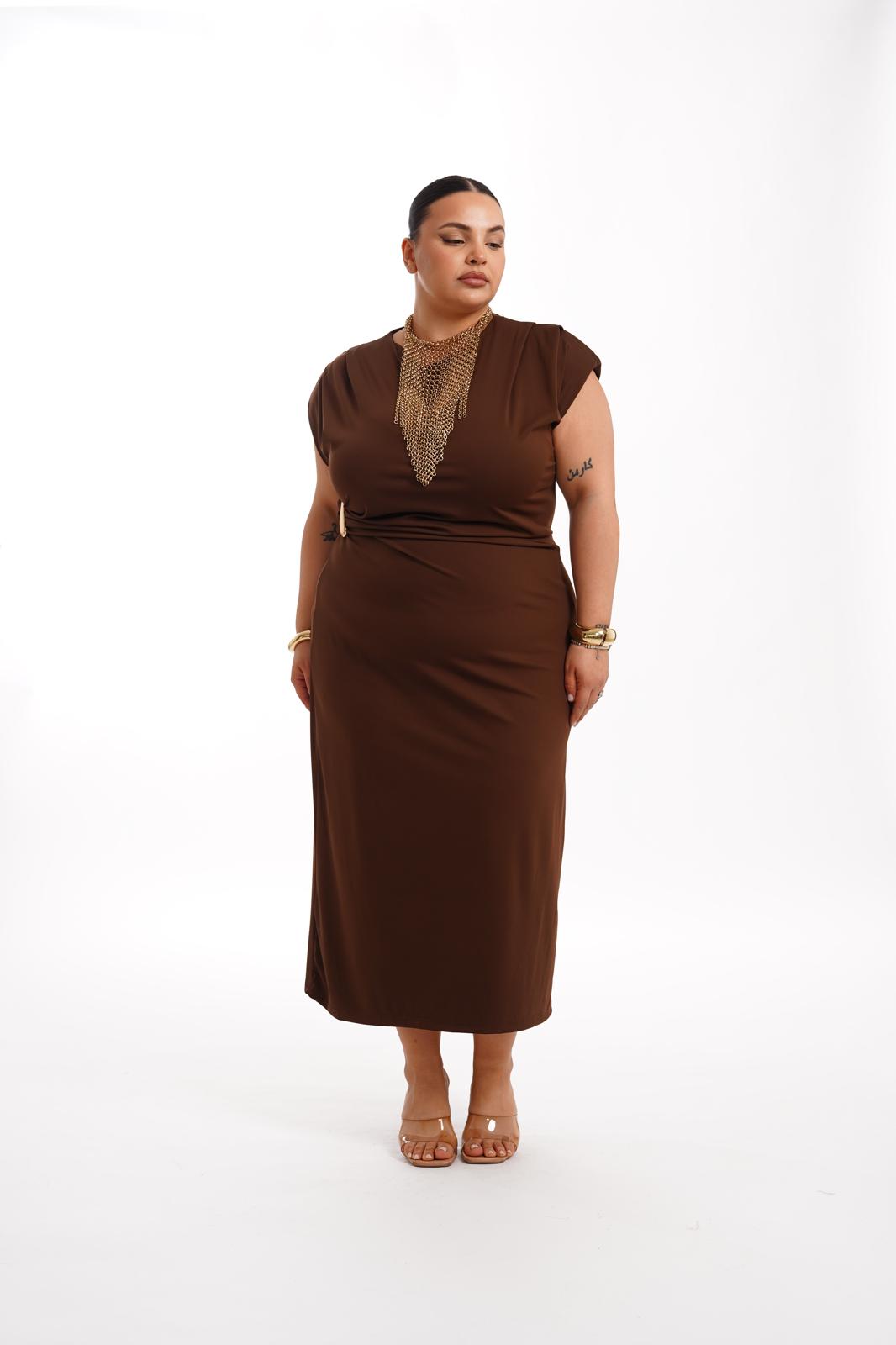 Dress Goccia Marrone