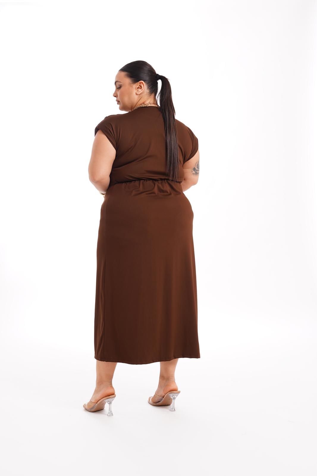 Dress Goccia Marrone