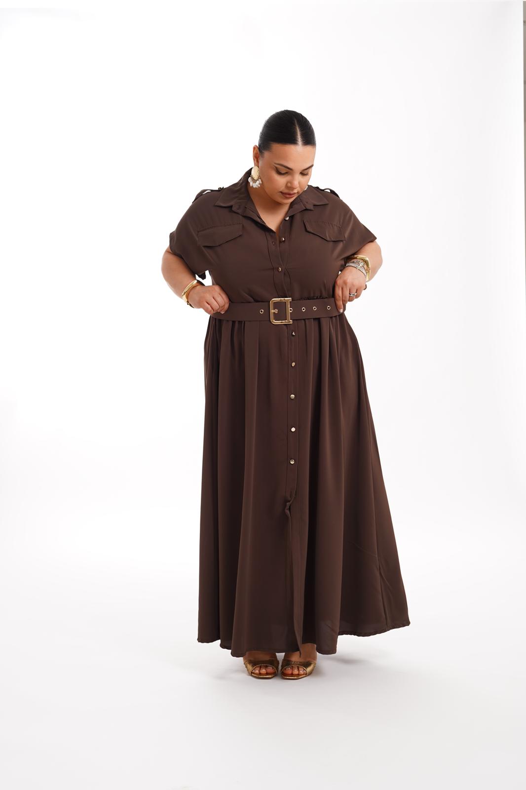 Dress\Camicia Anna Marrone