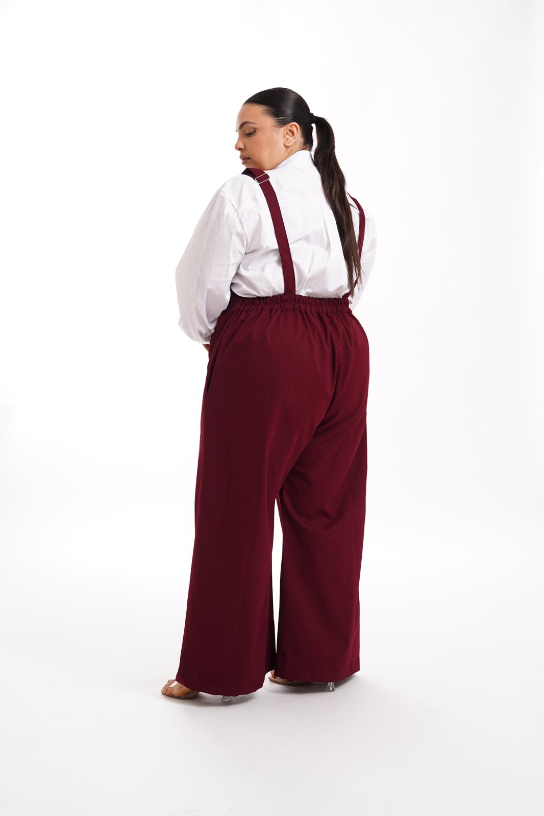 Salopette Betty Bordeaux