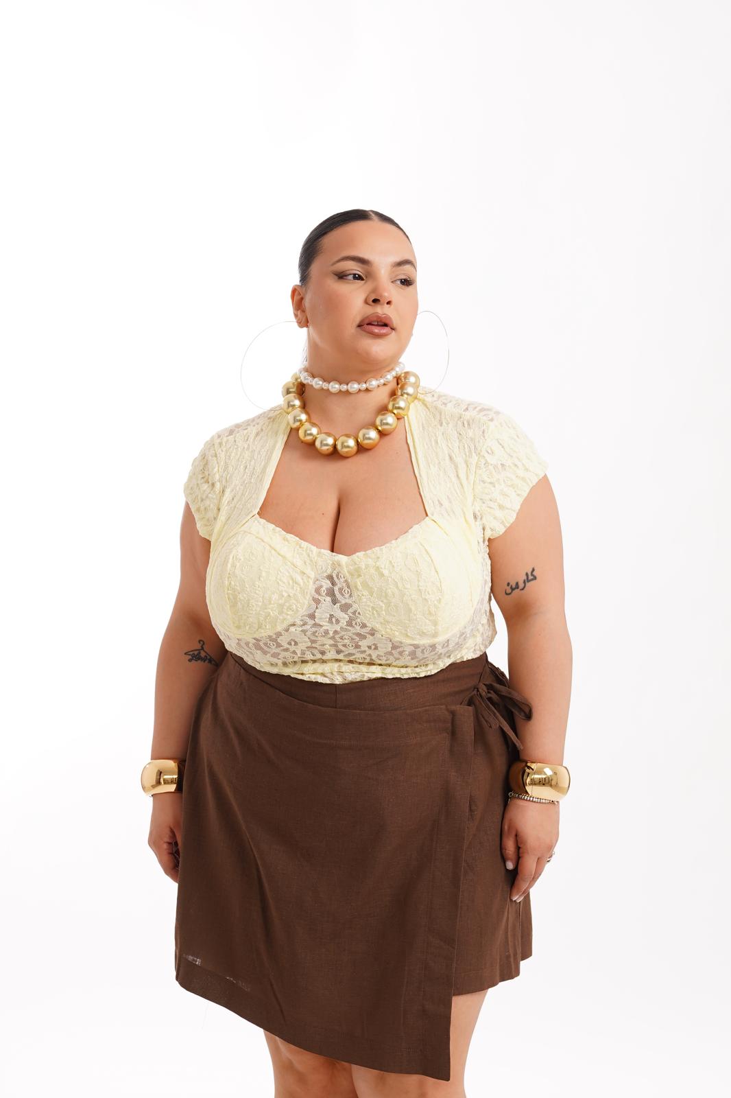 Maglia Priscilla Gialla