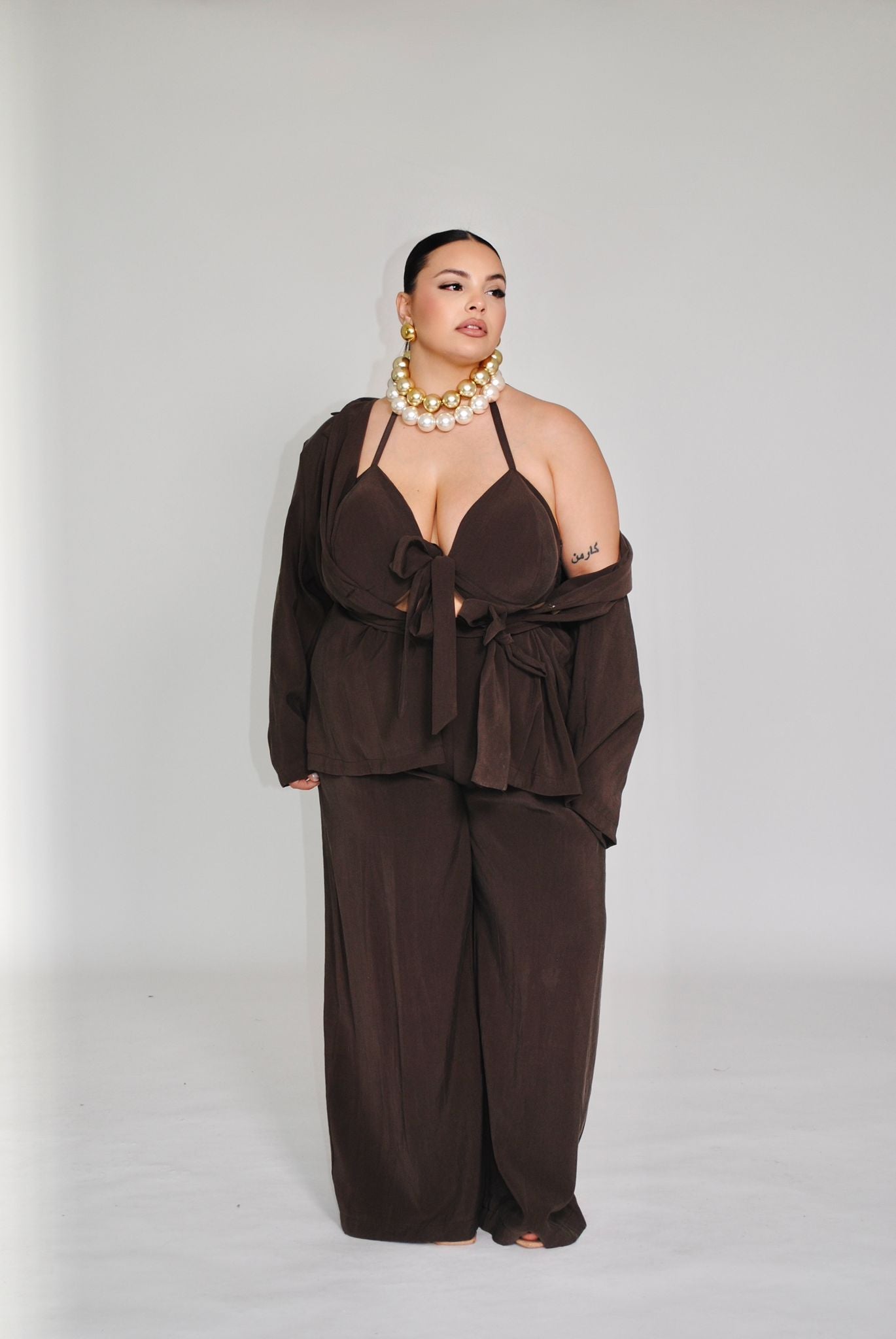 Tailleur 3pz Suits Marrone