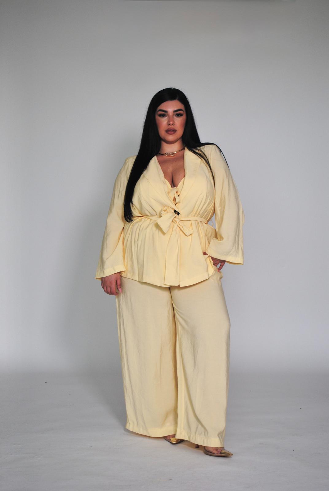 Tailleur 3pz Suits Giallo